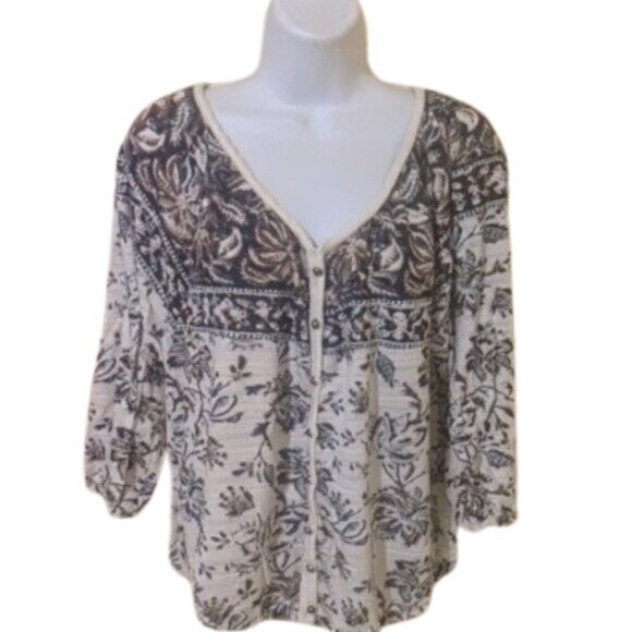 -Indian Style Cotton Blouse Size XS - Picture 1 of 2